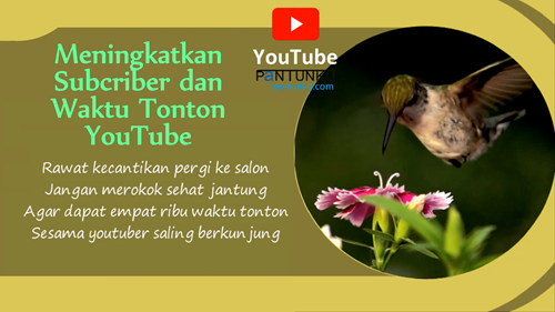 Meningkatkan Subcriber dan Waktu Tonto